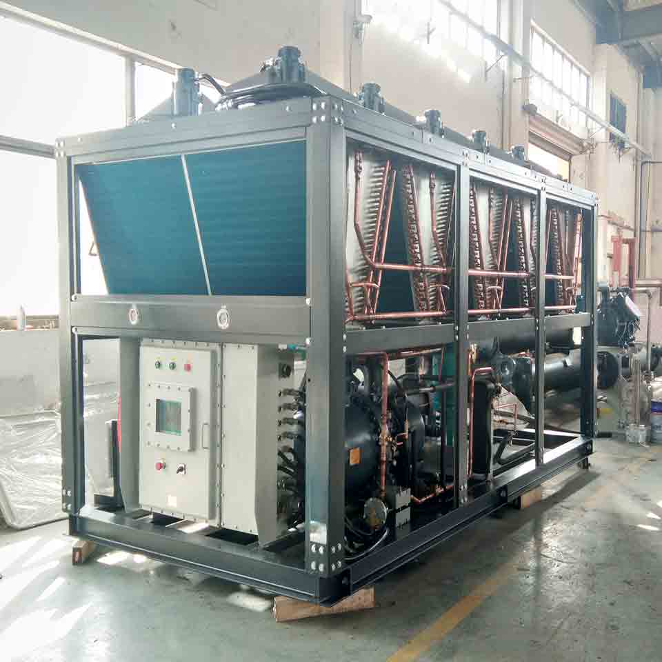 風冷式鹽水低溫冷水機組